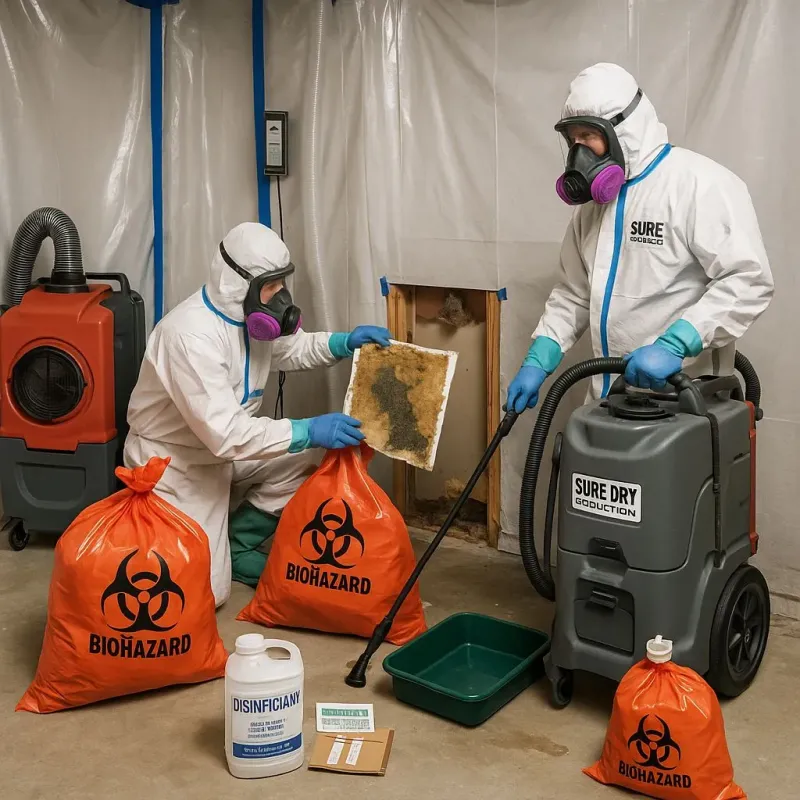 Contaminated Water Handling Protocols process in Laverne, OK