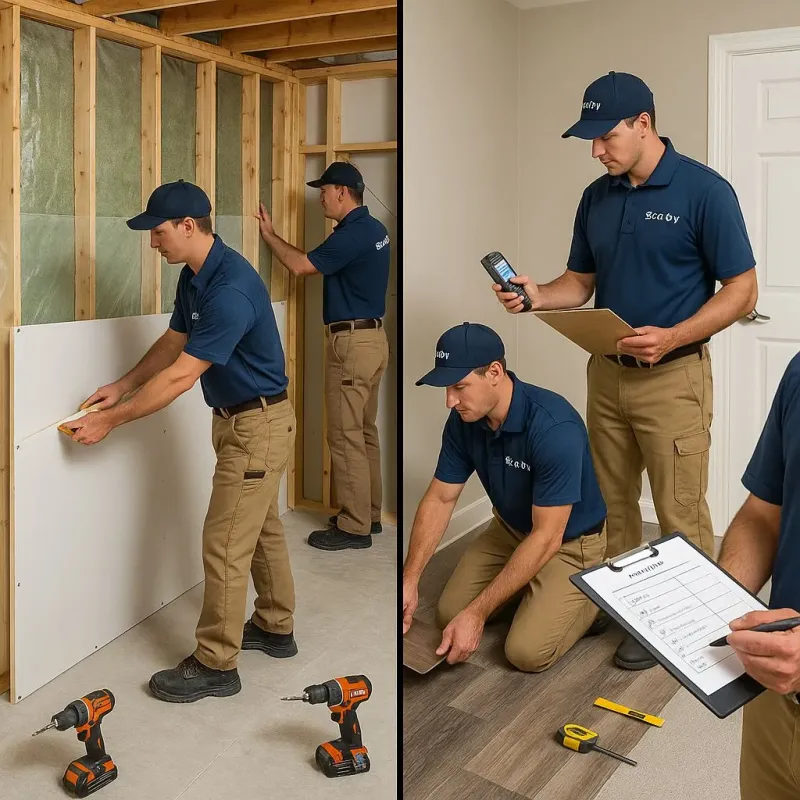 Repairs and Reconstruction process in Laverne, OK
